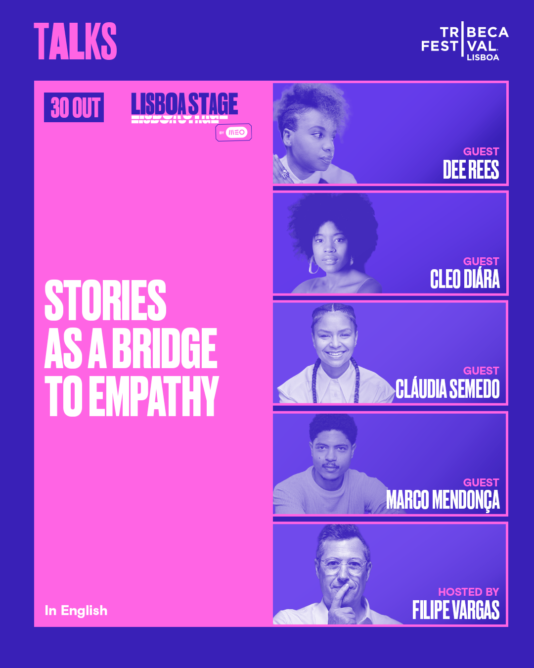 Stories as a Bridge to Empathy - Nov 1, 15h, The Auditorium